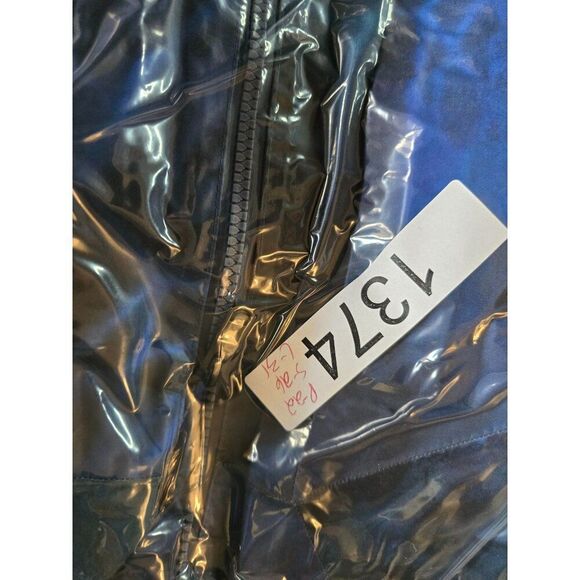 The North Face Mens SP Hooded Waterproof Jacket Blue/Black Geometric Pattern ski - Picture 15 of 15